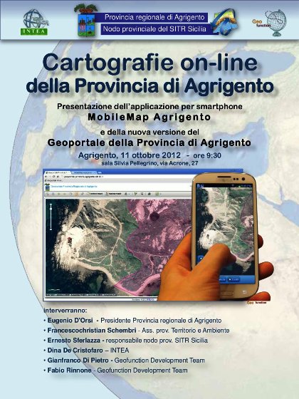 Cartografie on-line della Provincia di Agrigento