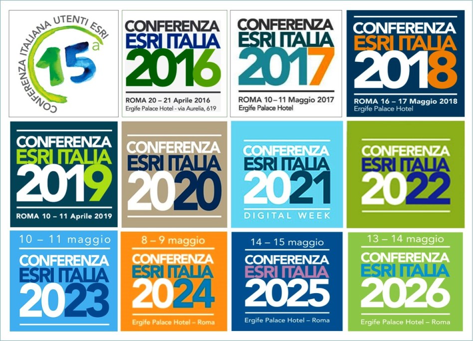 Conferenza Esri Italia - Edizioni passate