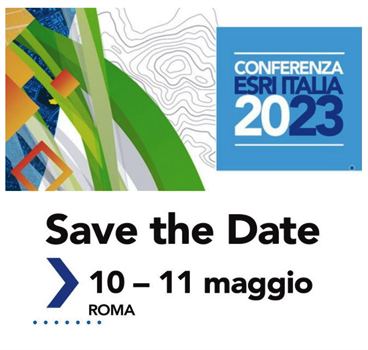 Conferenza Esri Italia 2023